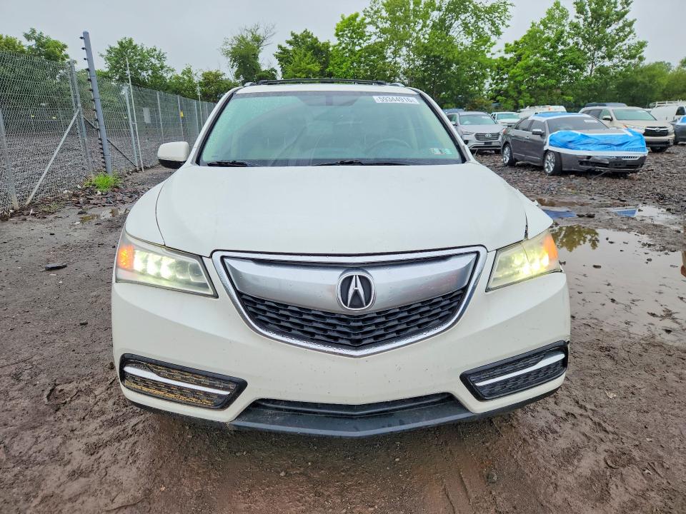 2015 Acura Mdx მანქანა იყიდება აუქციონზე, vin: 5FRYD4H25FB002744, აუქციონის ნომერი: 59344916