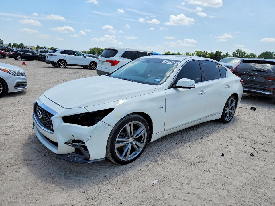 Продажа на аукционе авто 2019 Infiniti Q50, vin: JN1EV7ARXKM590929, номер лота: 63257436