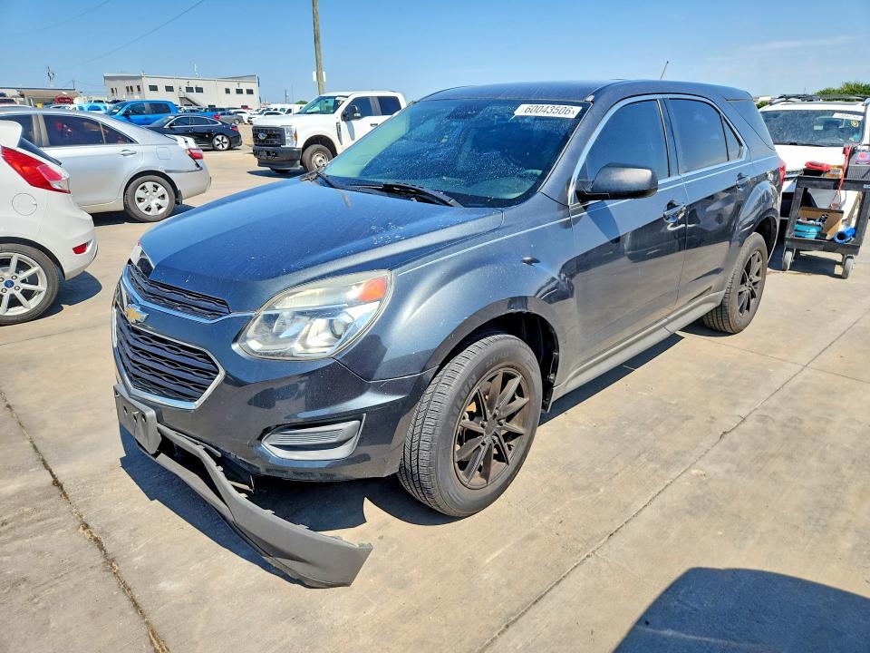 60043506 :رقم المزاد ، 2GNALBEK1H6121339 vin ، 2017 Chevrolet Equinox مزاد بيع
