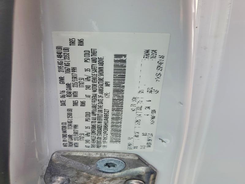 Aukcja sprzedaży 2017 Ford Escape, vin: 1FMCU9G96HUA69527, numer aukcji: 62545996