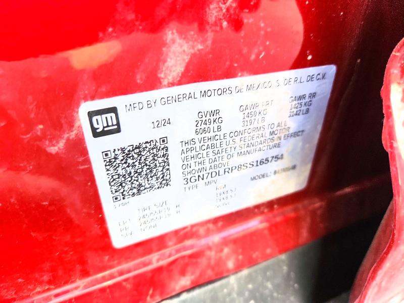Продажа на аукционе авто 2025 Chevrolet Equinox, vin: 3GN7DLRP8SS165754, номер лота: 59943096