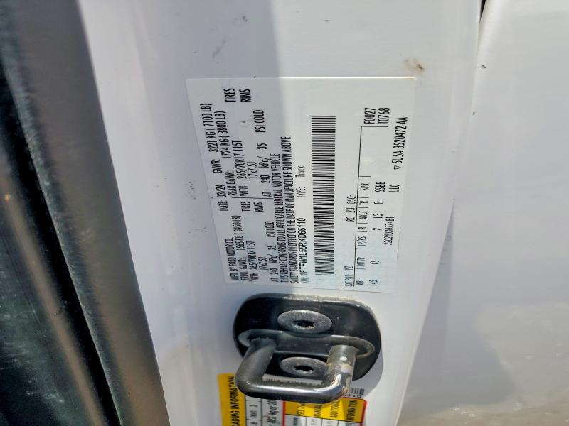 Продаж на аукціоні авто 2024 Ford F150, vin: 1FTFW1L55RKD66110, номер лоту: 59598566