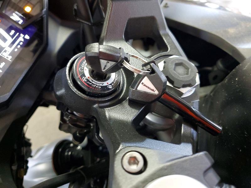 58884616 :رقم المزاد ، ML5EXGG10TDA92455 vin ، 2026 Kawasaki Ex500 مزاد بيع