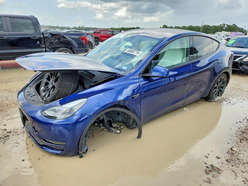 Продаж на аукціоні авто 2023 Tesla Model Y, vin: 7SAYGDEE2PF856098, номер лоту: 59402716