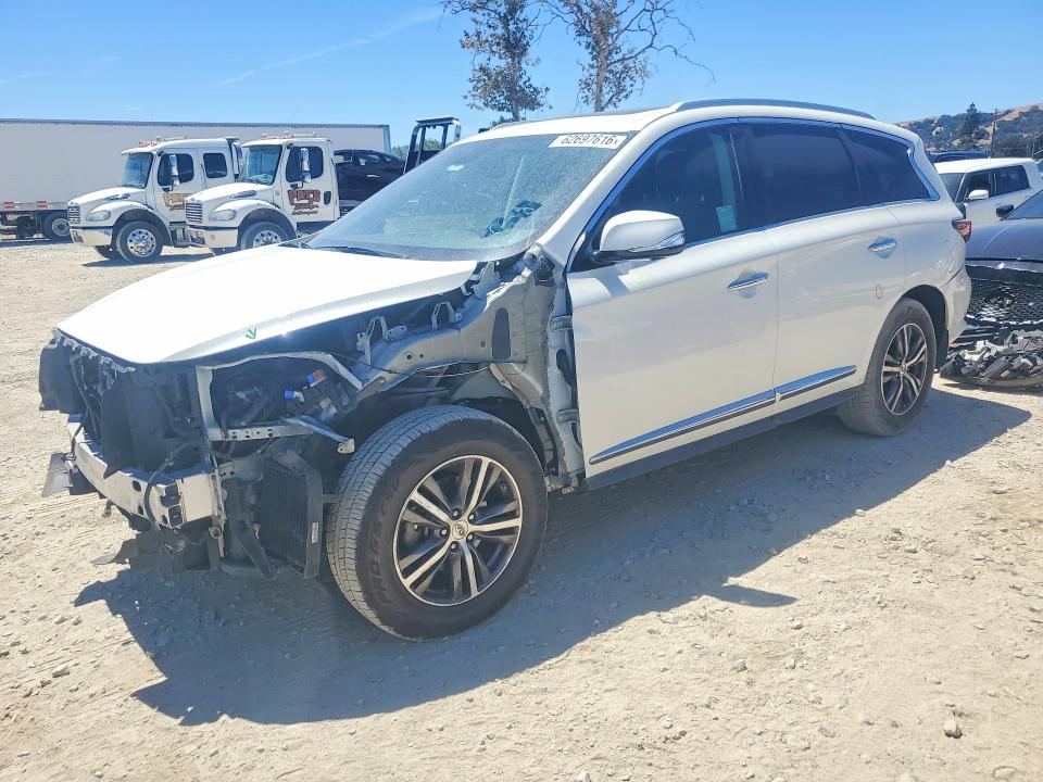 62697616 :رقم المزاد ، 5N1DL0MM9JC527049 vin ، 2018 Infiniti Qx60 مزاد بيع