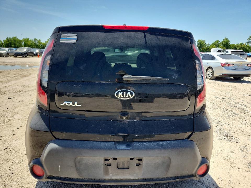 2015 Kia Soul მანქანა იყიდება აუქციონზე, vin: KNDJP3A54F7200505, აუქციონის ნომერი: 61892456