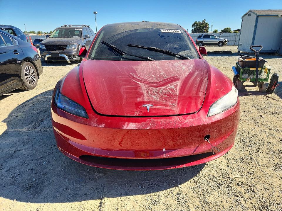 62211316 :رقم المزاد ، 5YJ3E1EA8SF987019 vin ، 2025 Tesla Model 3 مزاد بيع
