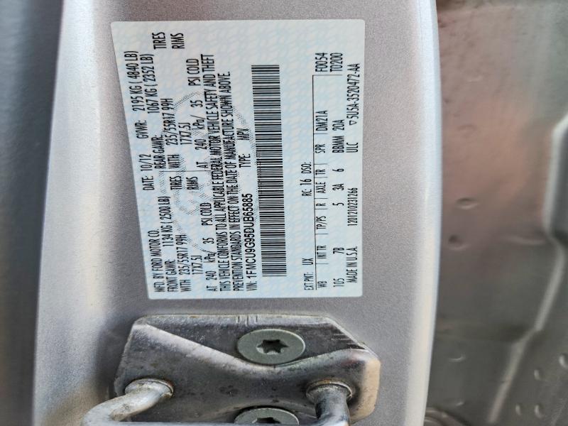Продаж на аукціоні авто 2013 Ford Escape, vin: 1FMCU9G95DUB65885, номер лоту: 61563276