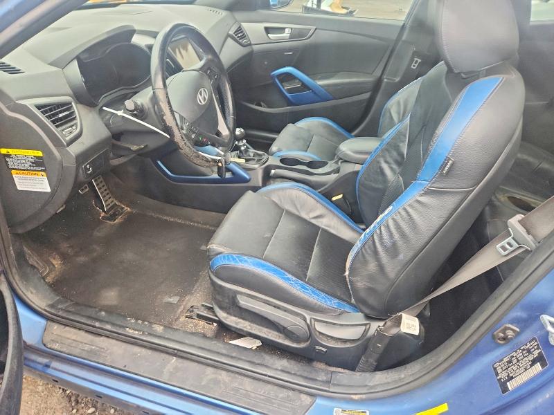 62964356 :رقم المزاد ، KMHTC6AE2GU257645 vin ، 2016 Hyundai Veloster مزاد بيع