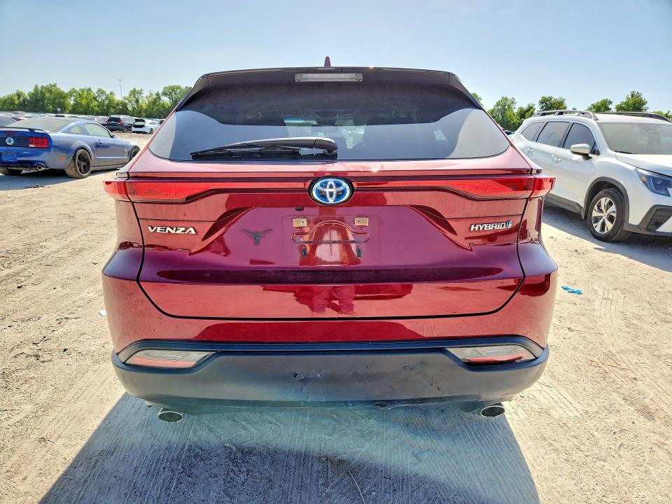 61740116 :رقم المزاد ، JTEAAAAH0MJ010759 vin ، 2021 Toyota Venza مزاد بيع