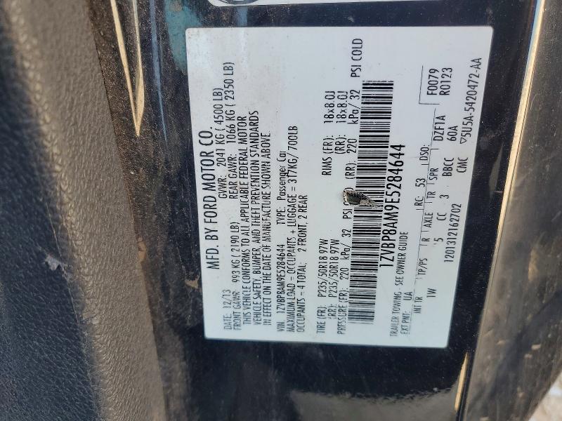 Auction sale of the 2014 Ford Mustang, vin: 1ZVBP8AM9E5284644, lot number: 60318486