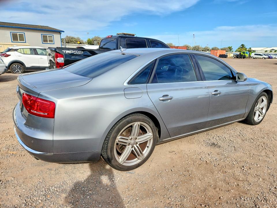 2013 Audi A8 მანქანა იყიდება აუქციონზე, vin: WAUAGAFD4DN000850, აუქციონის ნომერი: 61017156
