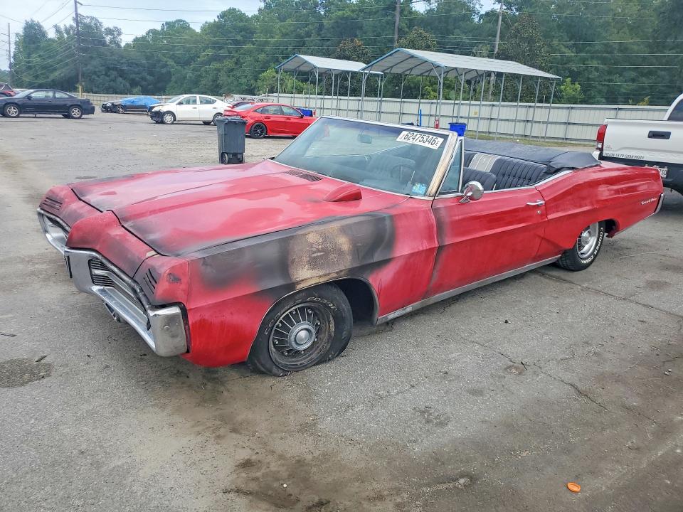 1967 Pontiac Grand Prix მანქანა იყიდება აუქციონზე, vin: 266677P244605, აუქციონის ნომერი: 62475346