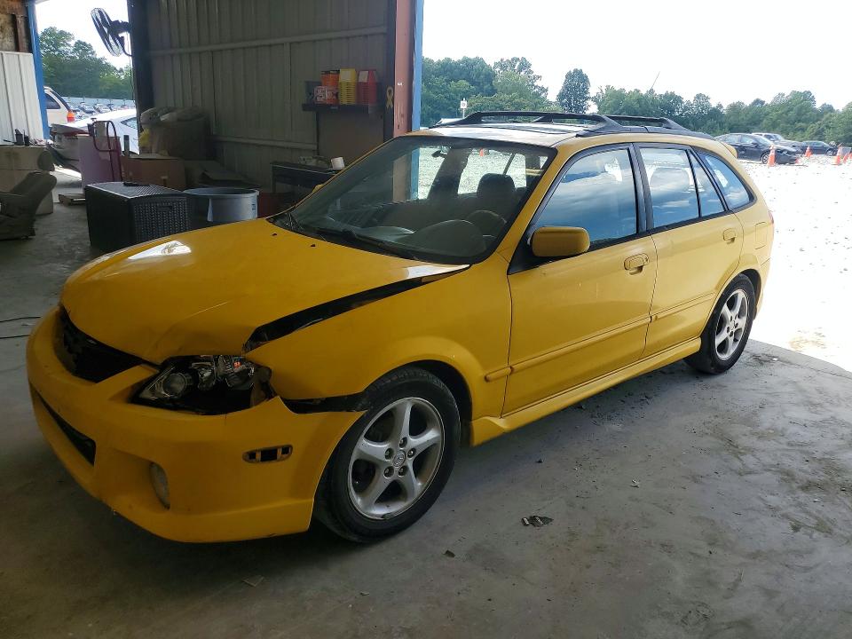 59770036 :رقم المزاد ، JM1BJ245521590524 vin ، 2002 Mazda Protege مزاد بيع