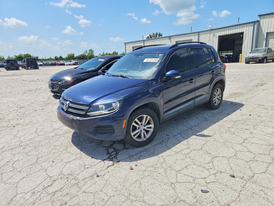 Продаж на аукціоні авто 2016 Volkswagen Tiguan, vin: WVGBV7AX2GW576299, номер лоту: 61721166