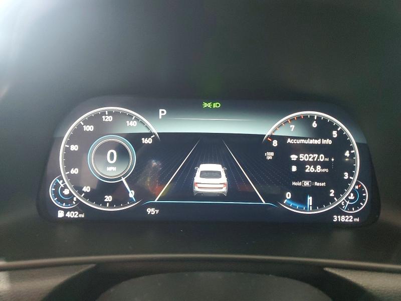 60112686 :رقم المزاد ، KMHL34J21NA230767 vin ، 2022 Hyundai Sonata مزاد بيع