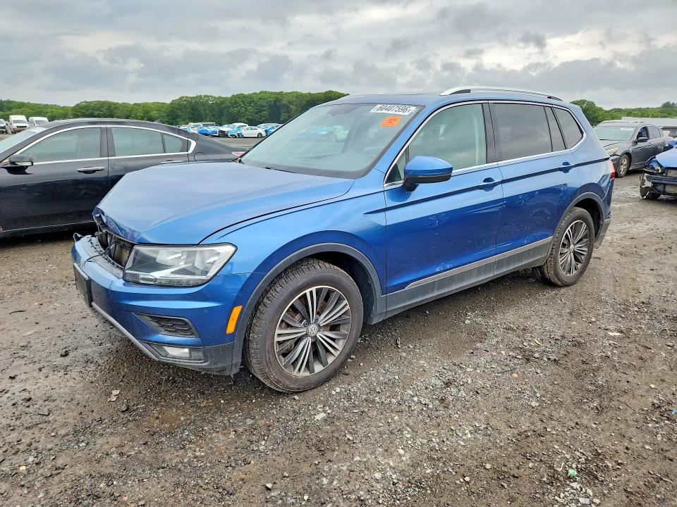 Продаж на аукціоні авто 2018 Volkswagen Tiguan, vin: 3VV2B7AX6JM134339, номер лоту: 60407596