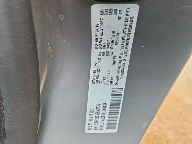 2025 Chrysler Pacifica მანქანა იყიდება აუქციონზე, vin: 2C4RC1BG4SR504736, აუქციონის ნომერი: 61359426