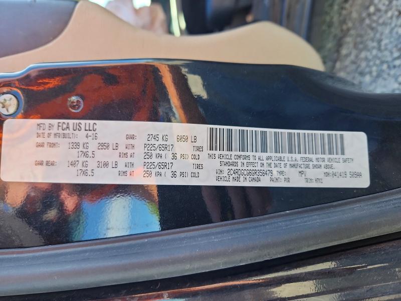 85986585 :رقم المزاد ، 2C4RDGCG6GR356479 vin ، 2016 Dodge Grand Caravan مزاد بيع