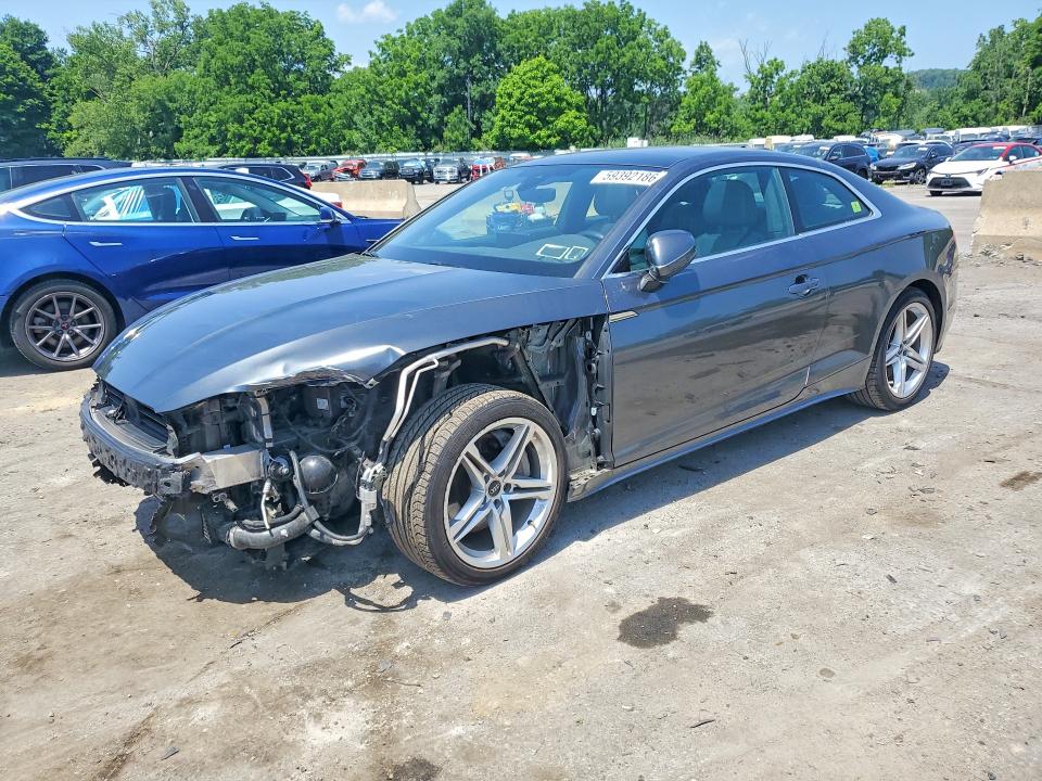 59392186 :رقم المزاد ، WAUTAAF5XMA055751 vin ، 2021 Audi A5 مزاد بيع