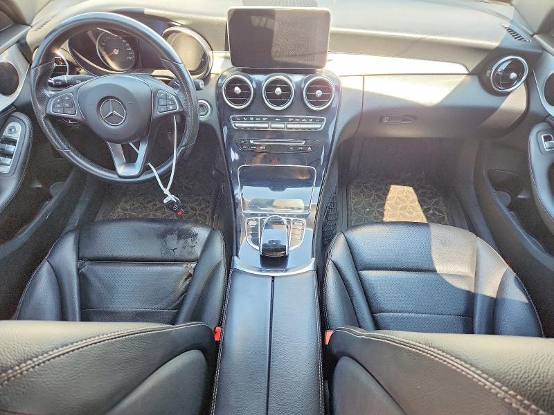58992746 :رقم المزاد ، 55SWF4KB5FU001345 vin ، 2015 Mercedes-benz C مزاد بيع