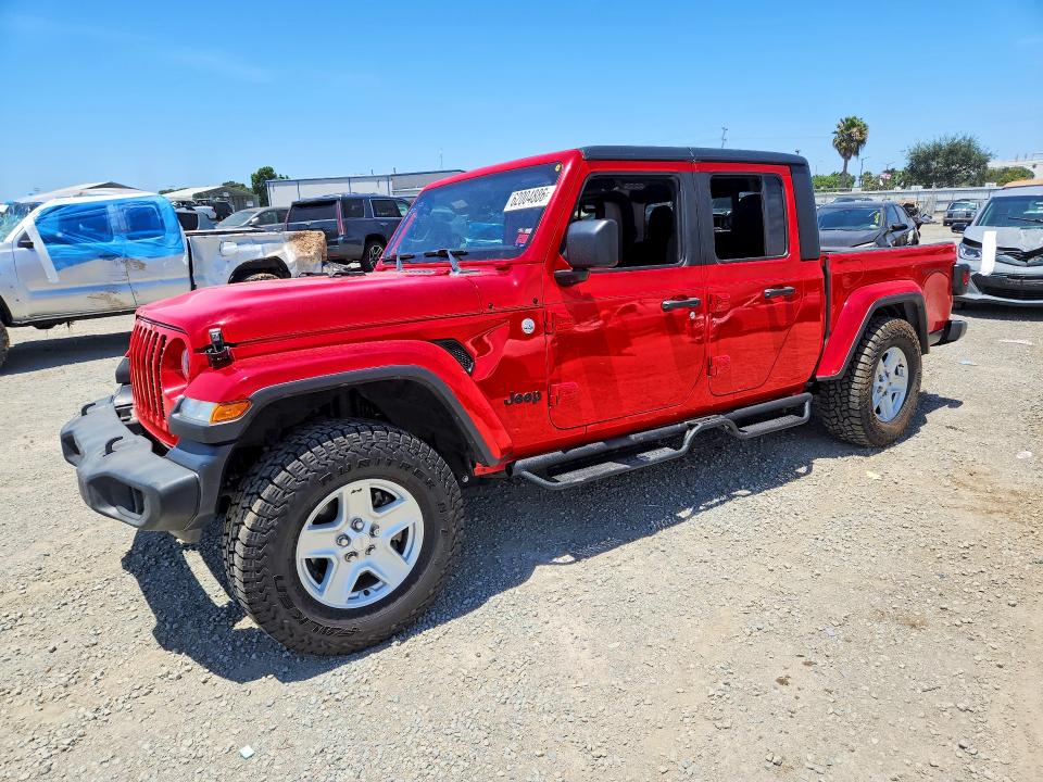 Auction sale of the 2020 Jeep Gladiator, vin: 1C6HJTAG7LL179628, lot number: 62004886
