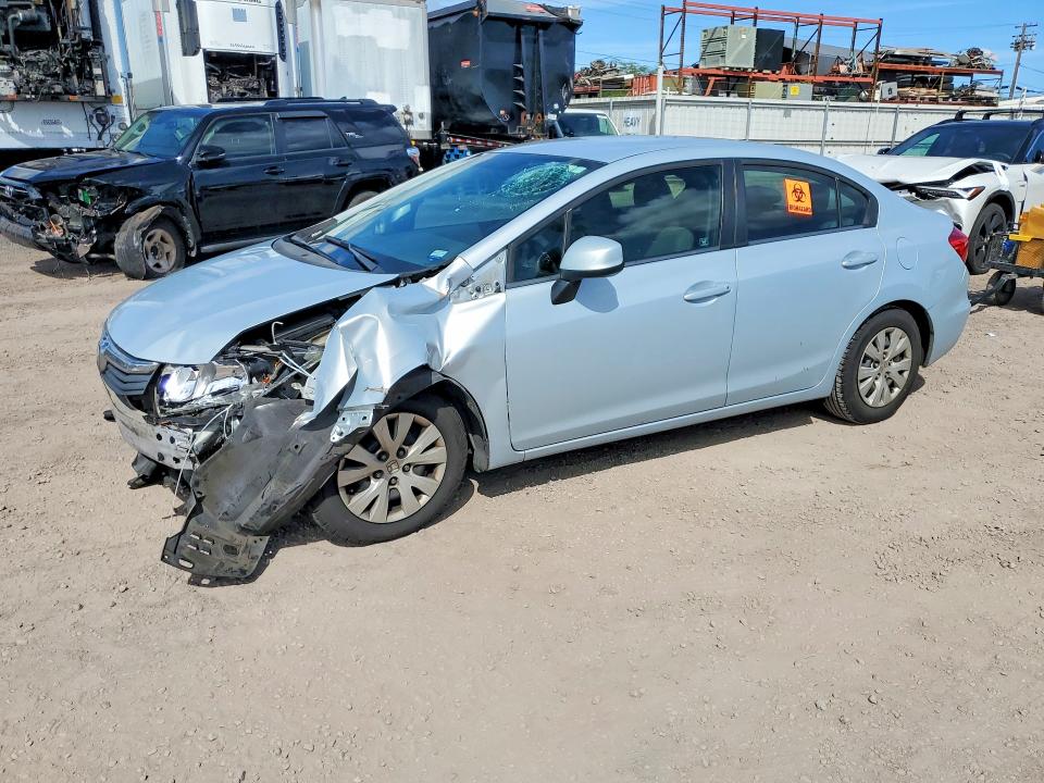 61172656 :رقم المزاد ، 2HGFB2F50CH559276 vin ، 2012 Honda Civic مزاد بيع
