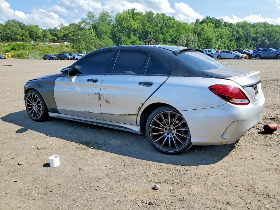 62109016 :رقم المزاد ، 55SWF4JB3HU230613 vin ، 2017 Mercedes-benz C مزاد بيع