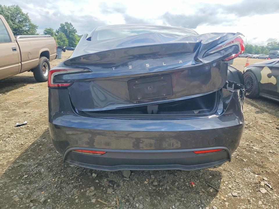 2025 Tesla Model 3 მანქანა იყიდება აუქციონზე, vin: 5YJ3E1EAXSF023893, აუქციონის ნომერი: 62940396