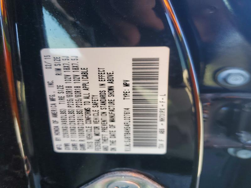 Aukcja sprzedaży 2015 Acura Rdx, vin: 5J8TB4H54FL027614, numer aukcji: 61932876
