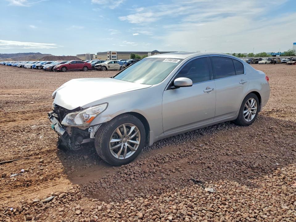 61966186 :رقم المزاد ، JNKBV61E68M221337 vin ، 2008 Infiniti G35 مزاد بيع