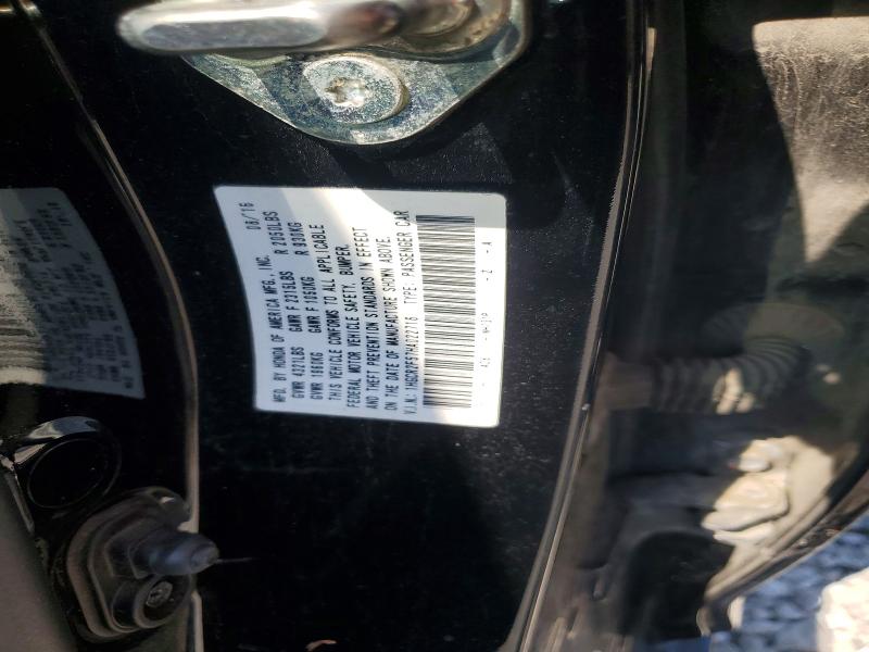 Aukcja sprzedaży 2017 Honda Accord, vin: 1HGCR2F57HA022716, numer aukcji: 60302346