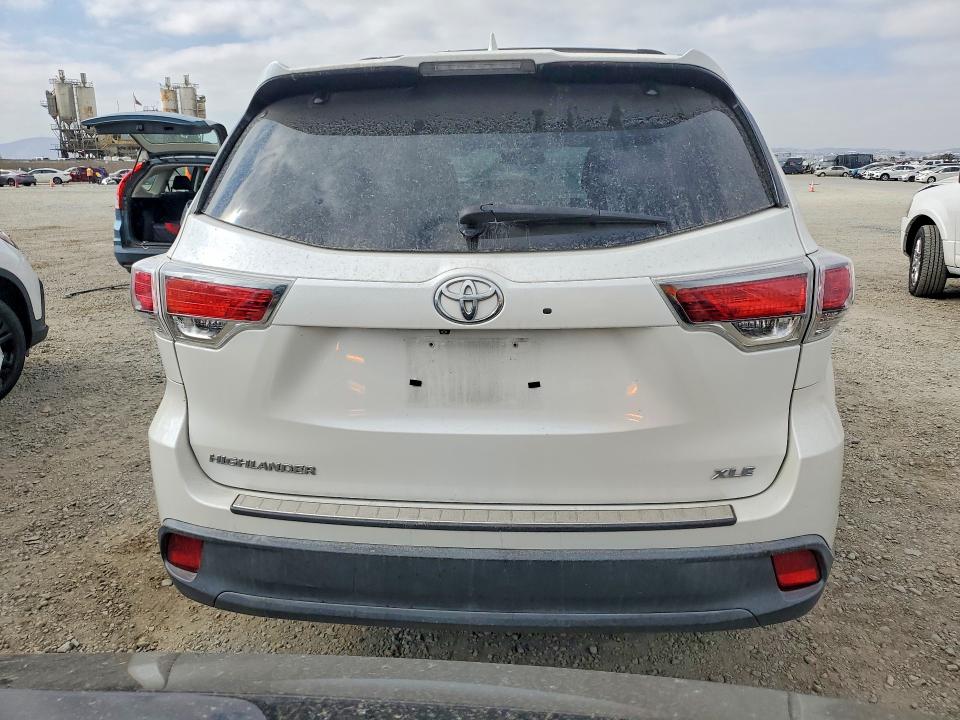 Aukcja sprzedaży 2015 Toyota Highlander, vin: 5TDKKRFHXFS079476, numer aukcji: 58849086