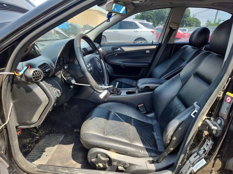62491866 :رقم المزاد ، WDBRF40J85F664085 vin ، 2005 Mercedes-benz C مزاد بيع