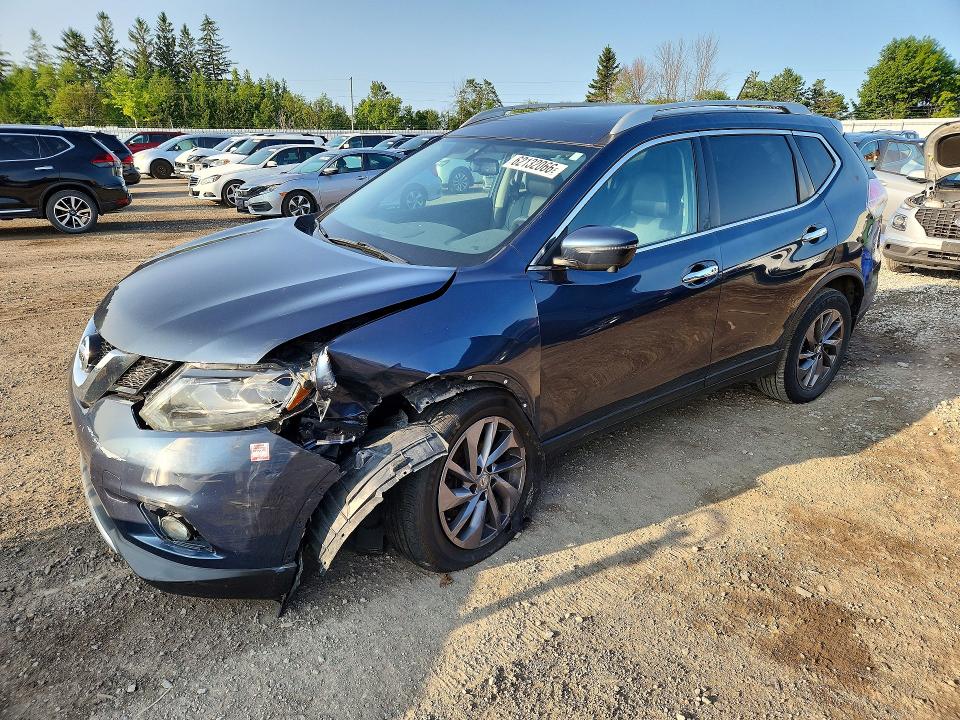 2016 Nissan Rogue მანქანა იყიდება აუქციონზე, vin: 5N1AT2MV1GC843724, აუქციონის ნომერი: 62132066