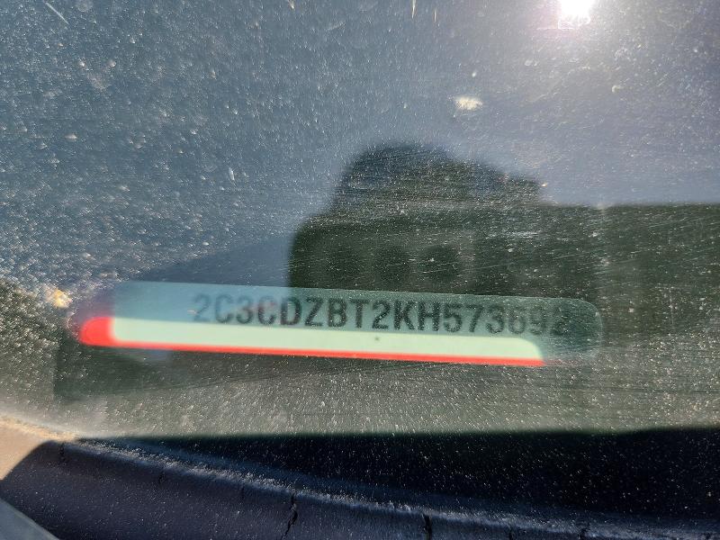 Aukcja sprzedaży 2019 Dodge Challenger, vin: 2C3CDZBT2KH573692, numer aukcji: 61948526
