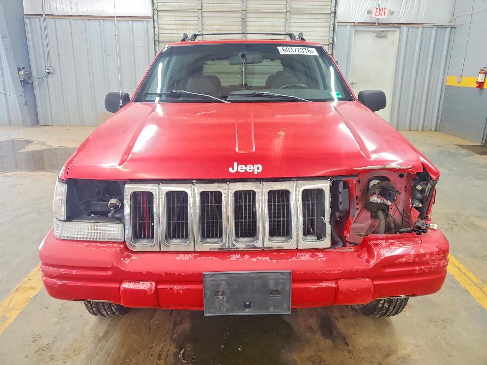 60372376 :رقم المزاد ، 1J4GZ48Y4WC287415 vin ، 1998 Jeep Grand Cherokee مزاد بيع