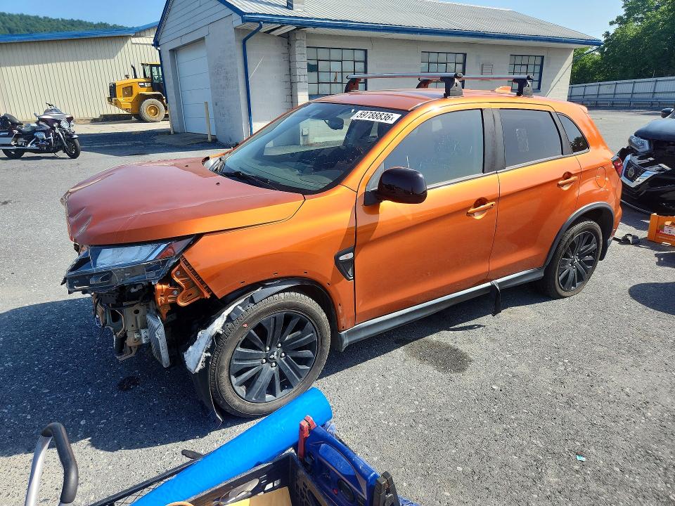 2021 Mitsubishi Outlander Sport მანქანა იყიდება აუქციონზე, vin: JA4ARUAU8MU008231, აუქციონის ნომერი: 59788836