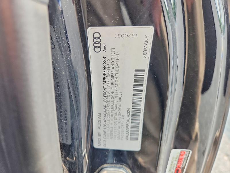 Продажа на аукционе авто 2013 Audi A5, vin: WAULFAFR5DA070324, номер лота: 60894176