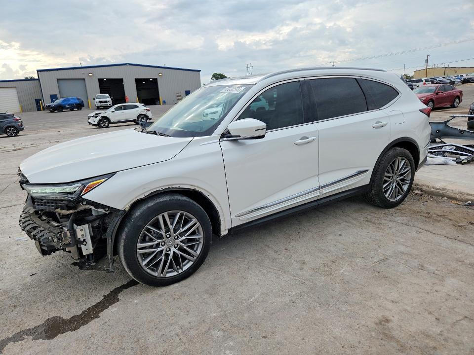 2022 Acura Mdx მანქანა იყიდება აუქციონზე, vin: 5J8YE1H88NL011985, აუქციონის ნომერი: 63030576