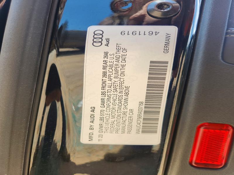 Aukcja sprzedaży 2024 Audi S5, vin: WAUC4CF56RA037158, numer aukcji: 59633456