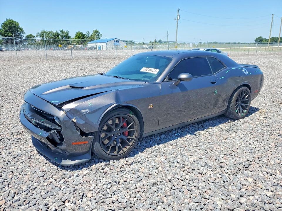 60218406 :رقم المزاد ، 2C3CDZFJ8JH161610 vin ، 2018 Dodge Challenger مزاد بيع