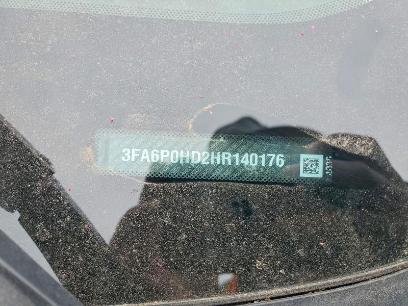 Продаж на аукціоні авто 2017 Ford Fusion, vin: 3FA6P0HD2HR140176, номер лоту: 62346476