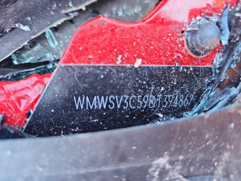 Продажа на аукционе авто 2013 Mini Cooper, vin: WMWSV3C59DT394862, номер лота: 60504306