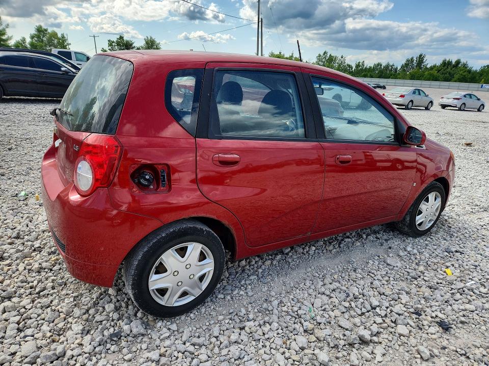 62123966 :رقم المزاد ، KL1TD66E29B649802 vin ، 2009 Chevrolet Aveo مزاد بيع