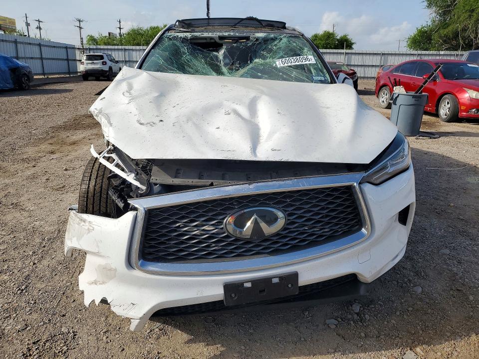 60038096 :رقم المزاد ، 3PCAJ5BA2NF118192 vin ، 2022 Infiniti Qx50 مزاد بيع