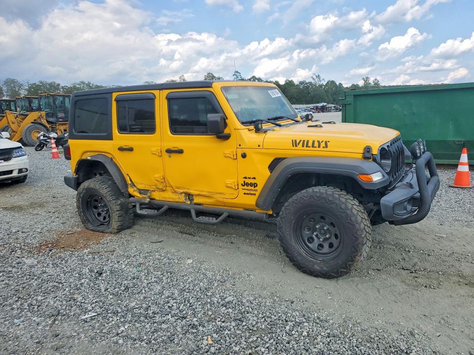 Aukcja sprzedaży 2021 Jeep Wrangler Unlimited, vin: 1C4HJXDG0MW692375, numer aukcji: 59861566
