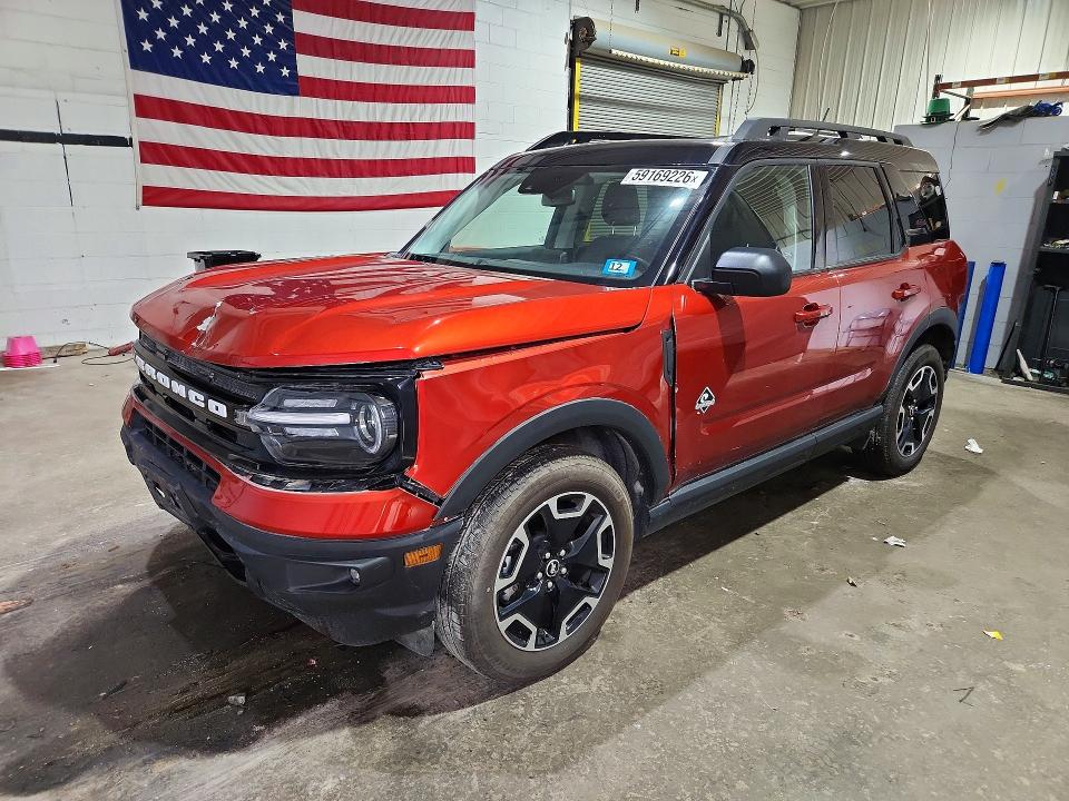 59169226 :رقم المزاد ، 3FMCR9C62PRD73439 vin ، 2023 Ford Bronco Sport مزاد بيع