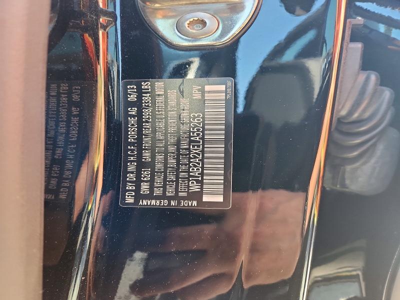 Продажа на аукционе авто 2014 Porsche Cayenne, vin: WP1AB2A2XELA55263, номер лота: 62252996