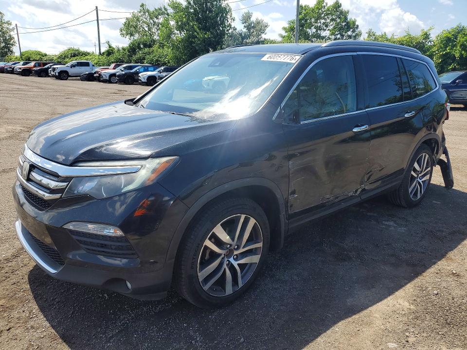 60867776 :رقم المزاد ، 5FNYF6H9XGB508639 vin ، 2016 Honda Pilot مزاد بيع